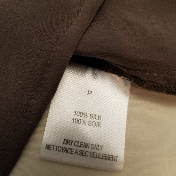 {S/P} Brochu Walker Two Toned Silk Tank Top - Picture 9 of 9